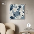 thumbnail image 5 of Art Remedy Faded Blue Abstract Canvas, 30" x 30", Gallery Wrapped, Forms in Flux, 5 of 7
