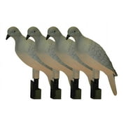 Mojo Outdoors, Clip on Dove, 4 Pack, HW9004, 1 Piece, Dove Hunting Decoy, 0.75 Pounds Assembled