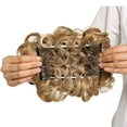 thumbnail image 2 of Peignes Scrunchy Updo à Clipser Extension de Cheveux Chignon Désordonné Beigne Postiche Chignons, 2 of 6