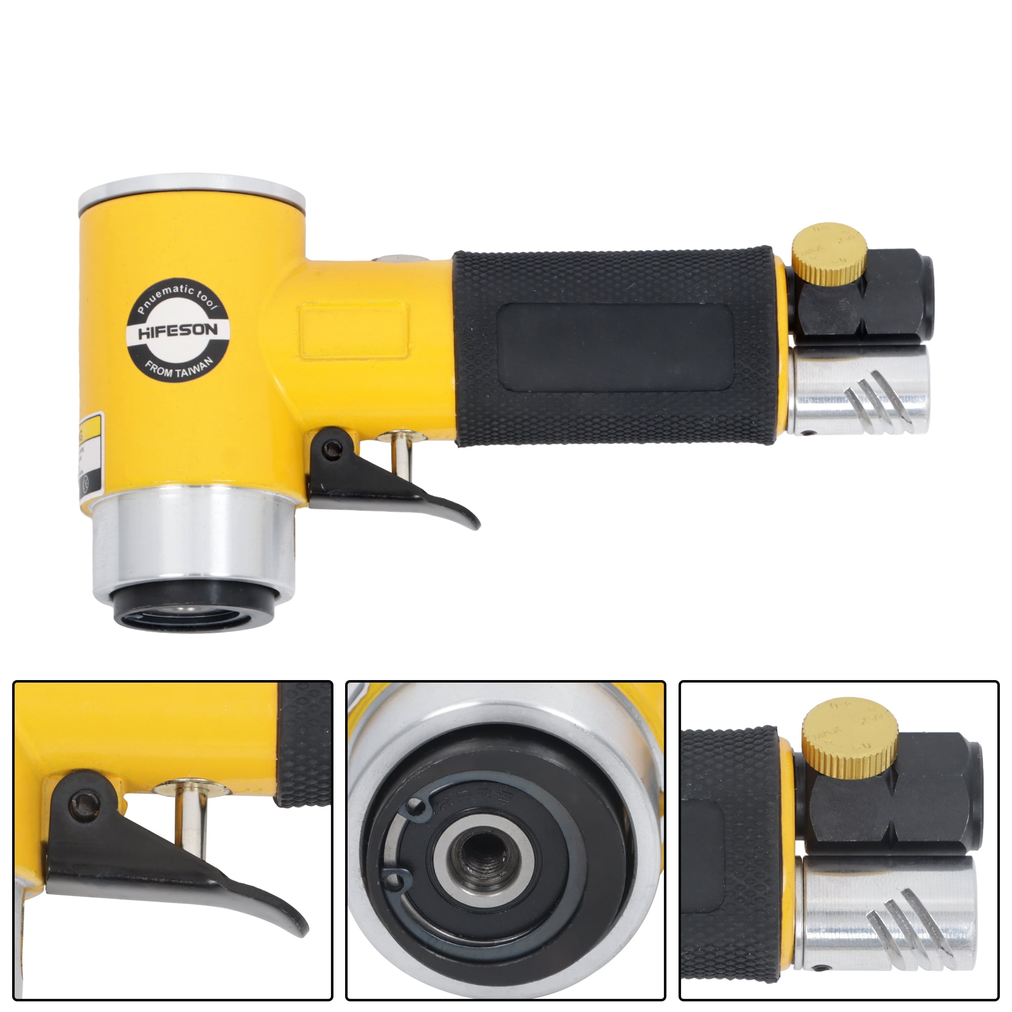 findmall 1/2/3 inch Random Orbital Air Sander Mini Pneumatic Sander for Auto Body Work