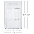 thumbnail image 4 of CDC Card Protector Inches with Lanyard Immunization Business Holder Pocket Slim, 4 of 8