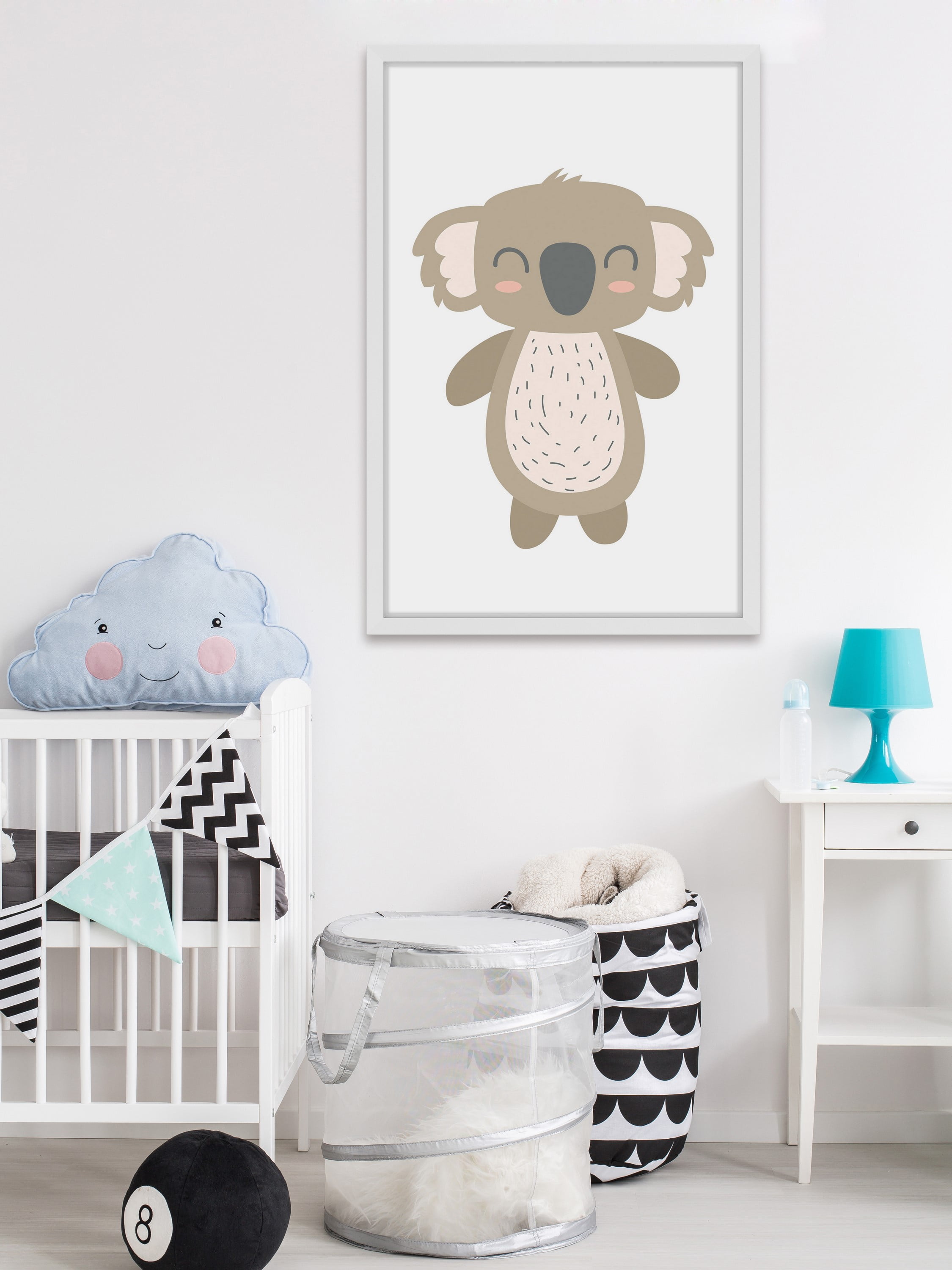 "Cheeky Koala" Framed Painting Print
