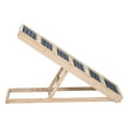 Spaco Pinewood Pet Ramp NonSlip Mat Adjustable Height & Angle