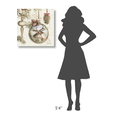 thumbnail image 4 of Global Gallery's 'Woodland Holiday III' By Lisa Audit Stretched Canvas Wall Art, 4 of 4