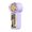 Purple, variant on Hersfrd Personal High-speed Turbine Mini Handheld Fan Type-c Rechangable Mini Personal Pocket Fans Sos Flashing Light Ultra-quiet Small Electric Fan for Travel/summer/concerts (Blue)