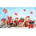 thumbnail image 4 of 24pcs Christmas Sparkling Poinsettia Flowers Artificial Christmas Flowers Wedding Christmas Tree New Year Ornaments (Red), 4 of 4