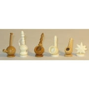 Mary Jane Tagua Nut Hand Carved Set of Chess Pieces