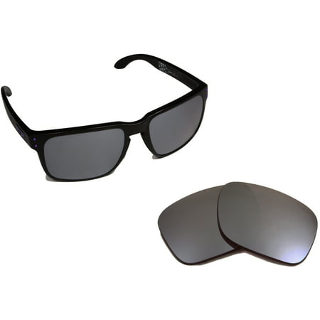 Replacement Lenses Compatible with OAKLEY Holbrook Polarized Black Iridium