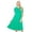Green, variant on MOA COLLECTION Women's Solid Casual Comfy Short Sleeve Jersey Knit A-Line Midi Dress