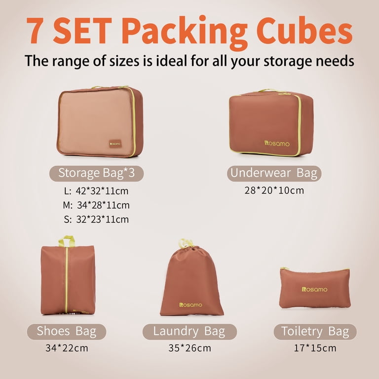 Rosamo 10-Piece Hardshell Luggage Set with Packing Organizers photo 6
