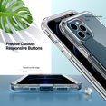 thumbnail image 5 of ULAK iPhone 12 Pro Max Case, Heavy Duty Shockproof Rugged Bumper Phone Case for Apple iPhone 12 Pro Max 6.7 inch 2020, Crystal Clear, 5 of 10
