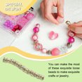 thumbnail image 4 of Advancent 50 piezas de cuentas espaciadoras hechas a mano de Rondelle de diamantes de imitación, joyería de cristal multicolor, pendientes de cuentas Artesanía Oro 8MM50 Piezas Advancent HA062300-10, 4 of 6