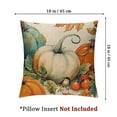 thumbnail image 4 of nygtbtfer Fall Pillow Covers Teal Orange White Green Pumpkins Decorative Couch Pillow Cases Set of 2 Thanksgiving Throw Pillows Farm Decor For Room Porch Patio Couch Outdoor White, 4 of 7