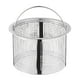 thumbnail image 1 of Cesta de malla para fregadero de cocina Colador de desagüe Cesta grande de acero inoxidable para recoger alimentos Cesta de malla completa y flujo rápido, 1 of 2