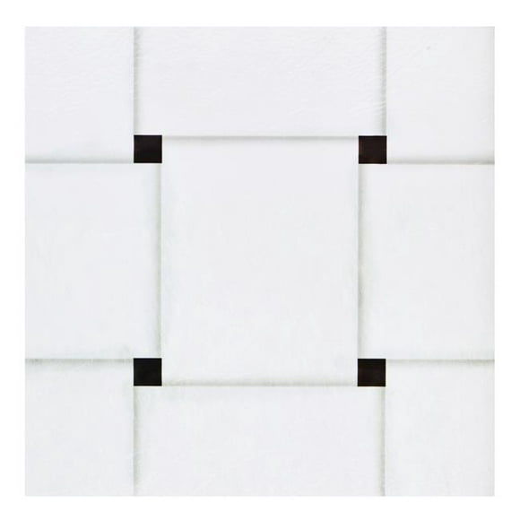 Achim RTFTV62320 12 x 12 in. Luxury Flooring Retro Self Adhesive Peel & Stick Vinyl Floor Tiles&#44; Woven Marble