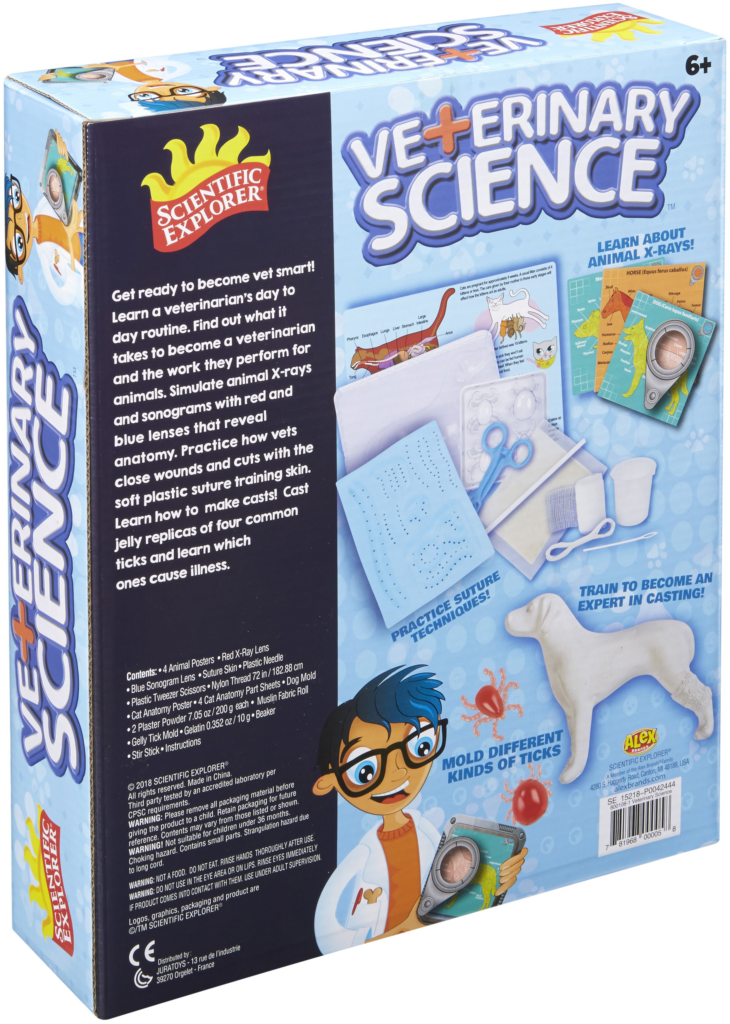 scientific explorer veterinary science kit