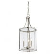 thumbnail image 5 of 3 Light Small Foyer-Transitional Style with Traditional and Contemporary Inspirations-26 inches Tall By 12 inches Wide-Polished Nickel Finish Bailey, 5 of 6