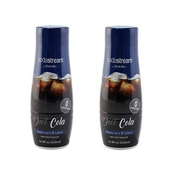 SodaStream 14.8 fl Ounce Diet Cola Syrup- Twin Pack