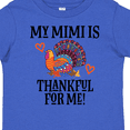 thumbnail image 4 of Inktastic Thanksgiving Mimi Thankful for Me Turkey Boys or Girls Toddler T-Shirt, 4 of 5