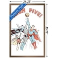thumbnail image 3 of DC Comics - Batman - Robin - Superman - High Five Wall Poster, 22.375" x 34", Framed, 3 of 3