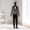 thumbnail image 2 of Kinbor 72.8Inch Full Body Male Mannequin, Dress Form Adjustable with Detachable Metal Stand for Retail Clothing Shops, 2 of 7