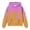 Pink, variant on Children Ice Cream Print Hooded Sweatshirt Long Sleeve Fleece Pullover Round Neck Pocket Casual Top for Boys Girls Kids Hooded Sweatshirt
