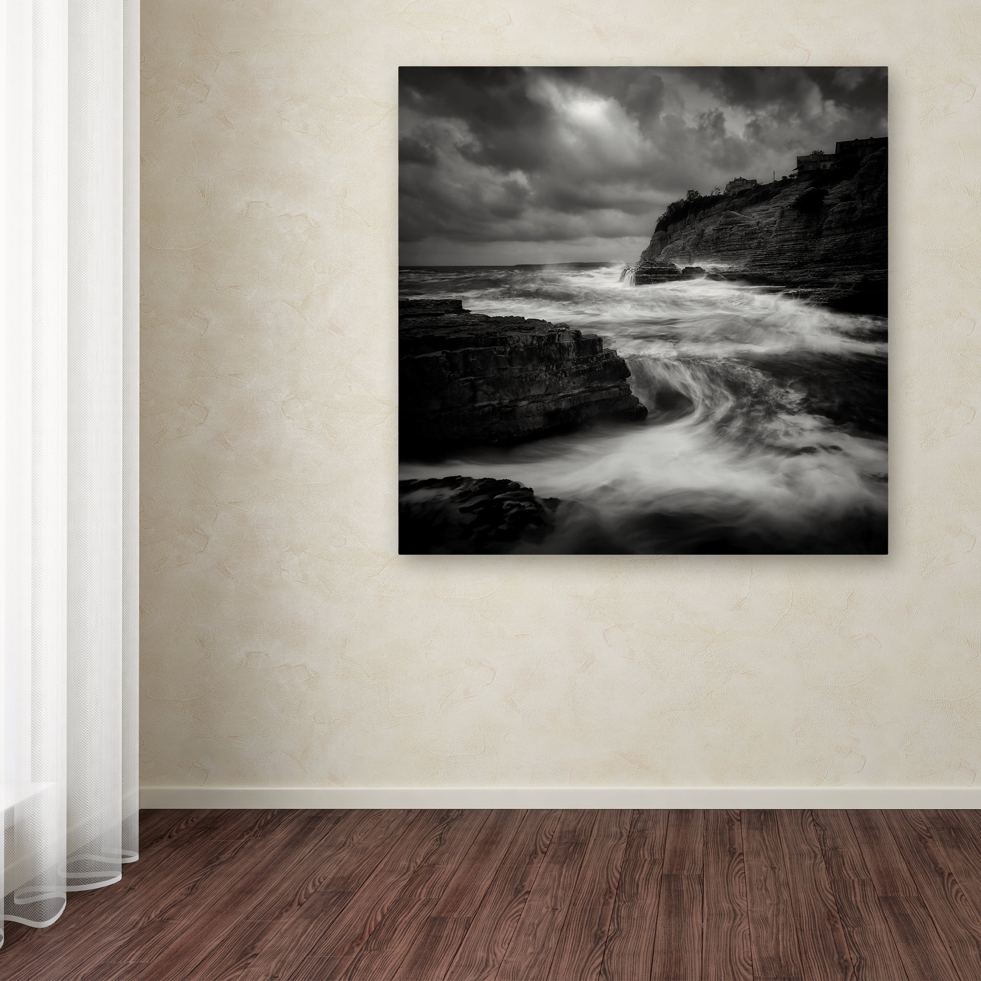 Yucel Basoglu 'Storm' Canvas Art