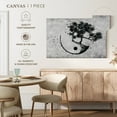 thumbnail image 5 of Elephant Stock Bonsai Yin Yang Wall Art - Horizontal Canvas Wall Art - Living Room Wall Decor - Wellness Canvas - Gray And Black Decor - 12" x 8", 5 of 8