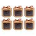 thumbnail image 1 of EeaseMX Cajas de cartón para 6 paquetes de galletas y dulces, para regalo, 1 of 7