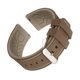 thumbnail image 3 of Correas de reloj de silicona Uxcell de 24 mm de ancho, correas de reloj de goma suaves con hebilla de tono plateado para hombres y mujeres, marrón oscuro, 3 of 6