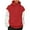 Red, variant on Chiccall Men's Hoodies Half Zip Hooded Sweatshirts Casual Oversized Colorblock Mock Neck Pullover Tops with Pocket