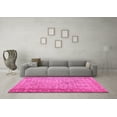 thumbnail image 3 of Ahgly Company Indoor Round Persian Pink Bohemian Area Rugs, 3' Round, 3 of 4