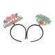 thumbnail image 4 of KAKOWELY 2 diademas con temática de fútbol americano y rugby, accesorios para el cabello para fiestas., 4 of 5