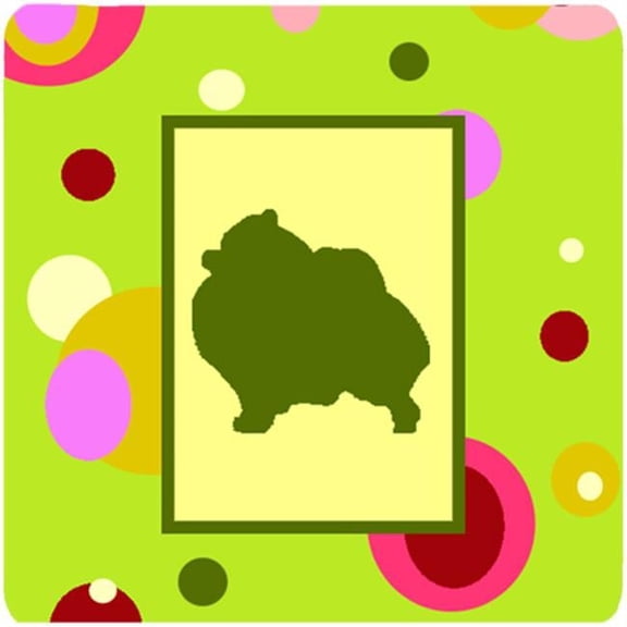 Pomeranian Foam Coasters - Set Of 4