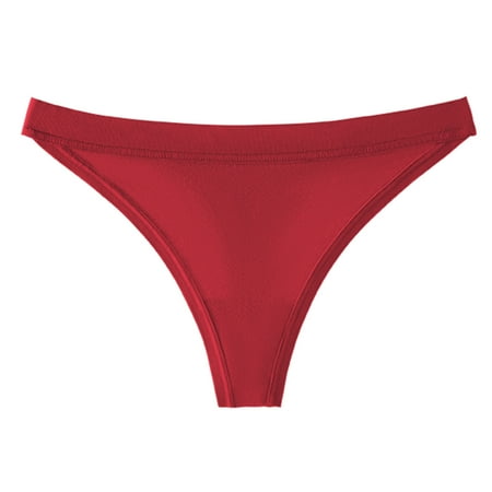 

Underpants Patchwork Color Underwear Panties Bikini Solid Womens Briefs Knickers Christmas Gift 1 Piece