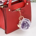thumbnail image 5 of Naierhg Dancing Angel Keychain Pendant Women Key Ring Holder Pompom Bag Ornament, 5 of 8