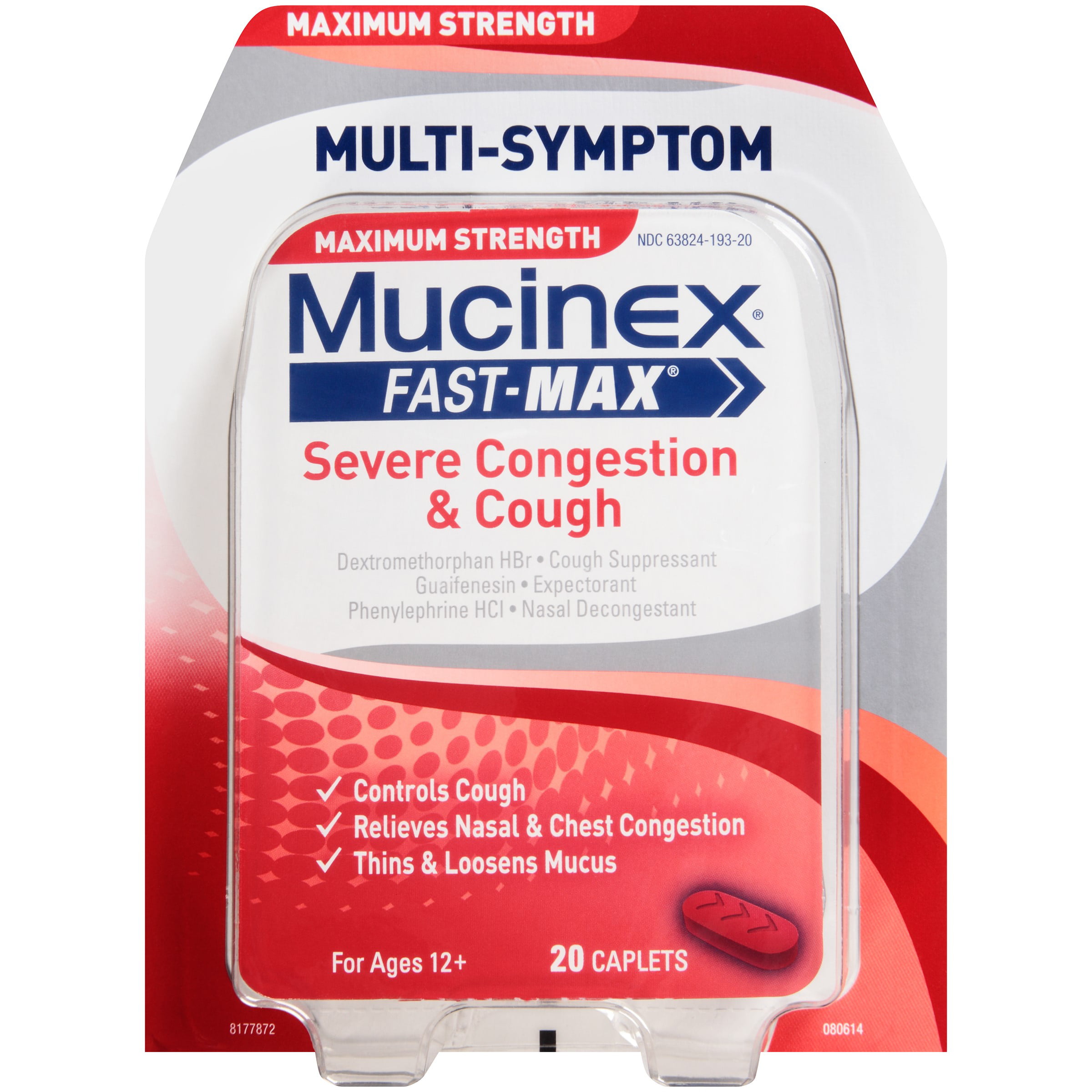 Mucinex Fast Max Dosage Chart