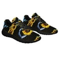 thumbnail image 6 of Dolphin Sunflower Hippie Shoes Sneakers for Women Men Black Size 11, 6 of 7