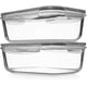 thumbnail image 1 of Juego de 4 piezas Razab 8 Tazas 63 Oz Recipientes de vidrio con cierre, 1 of 3