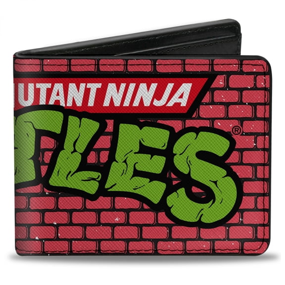 Teenage Mutant Ninja Turtles Brick Title Bi-Fold Wallet