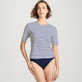 thumbnail image 4 of Lands' End Women's SunShade UPF 50 Elbow Sleeve Rash Guard Swim Tee, 4 of 6