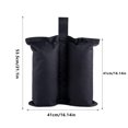 thumbnail image 4 of Bolsas de arena para tienda, bolsas vacías de 25 libras para toldo, bolsas de tela Oxford, sombrilla para patio al aire libre, Gazebo, Base para bolsas de arena 4 Piezas sidaley HA005398-00, 4 of 6
