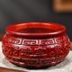 thumbnail image 4 of Solid wood red treasure basin ornament, wooden incense burner, home decoration for attracting wealth in the living room, a handicraft for opening a business., 4 of 4