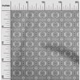 thumbnail image 2 of oneOone Georgette Viscose Gray Fabric Aian Batik Craft Projects Decor Fabric Printed By The Yard 42 Inch Wide, 2 of 4