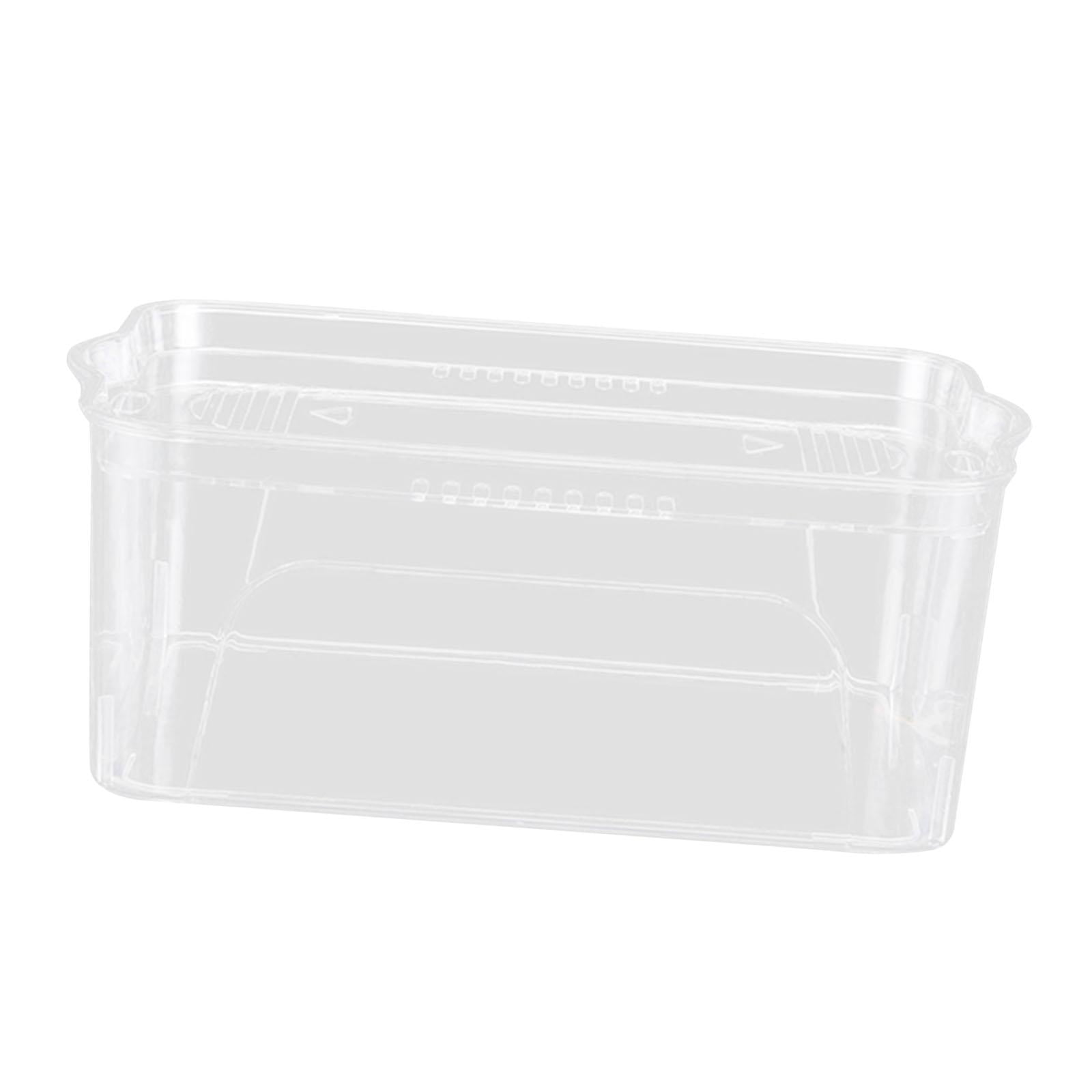 TOOYFUL Desktop Tank Bowl with Lid Ventilation Hole Portable Aquarium Tank Turtle Tank for Desks Coffee Table Living Rooms 36cmx26.5cmx11.5cm
