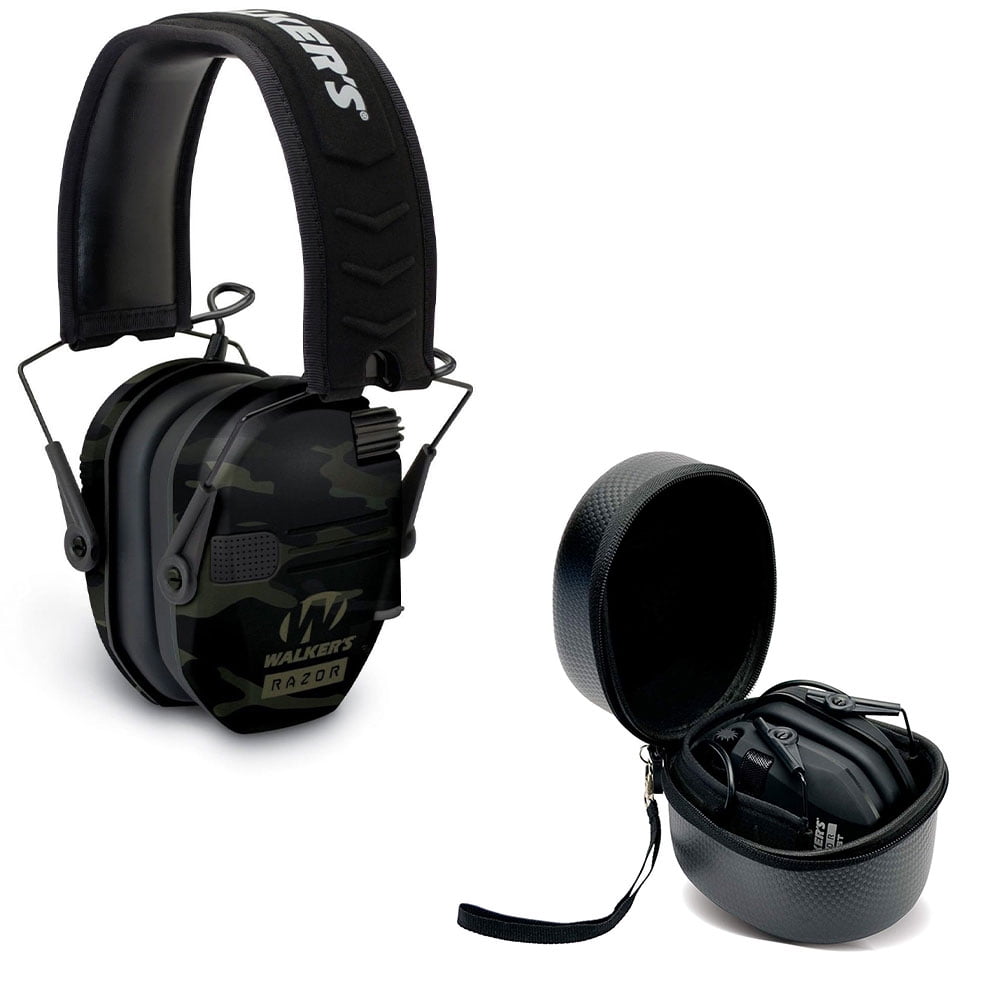 Multicam Camo//Gray for sale online Walkers Razor Slim Electronic Ear Muffs