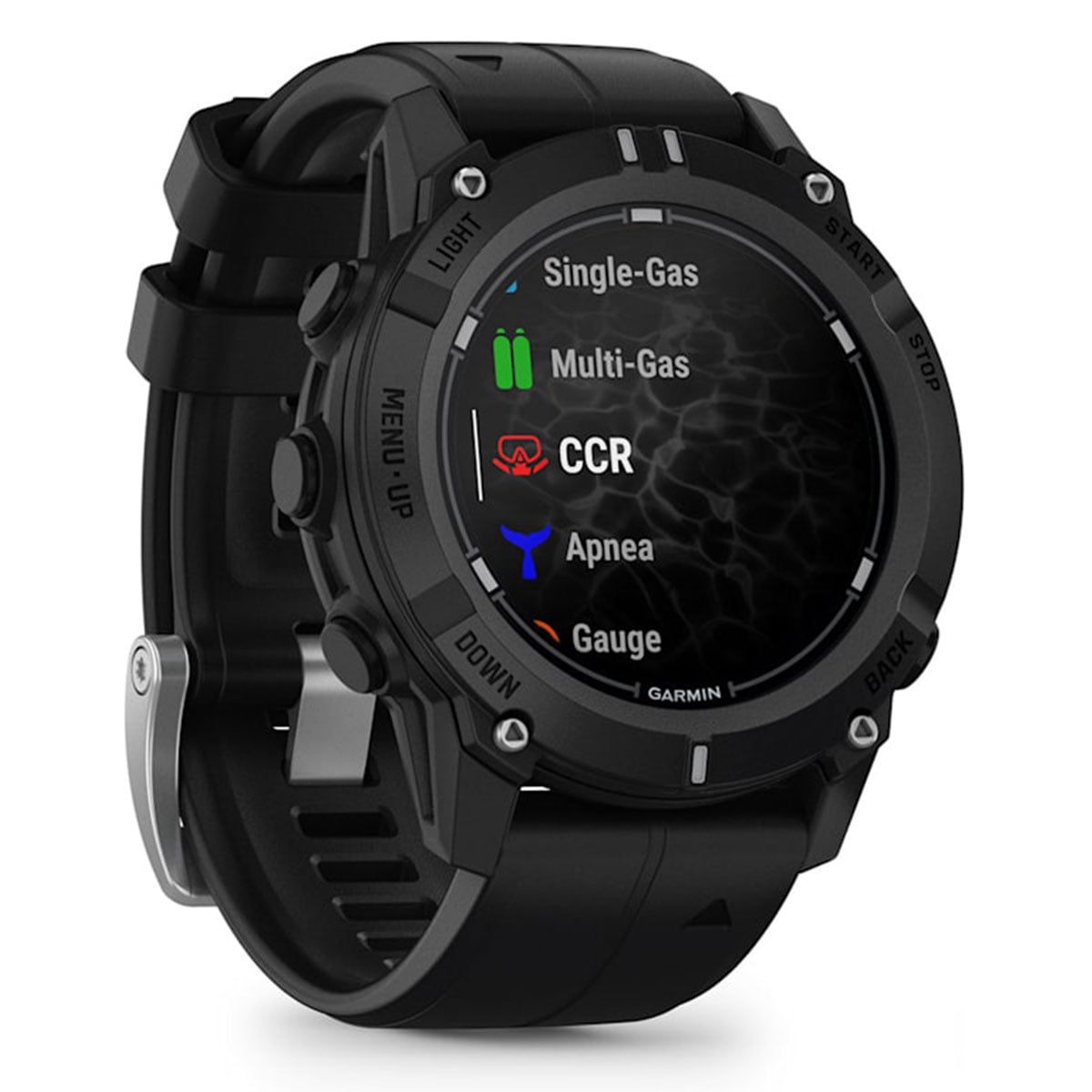 Garmin Descent G2 (Black with Black Band) AMOLED Dive Computer Watch Bundle with PlayBetter Dry Bag Pack