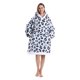 thumbnail image 1 of Manta con capucha de forro polar cálido y esponjoso para invierno, manta gruesa y portátil, manta con capucha para adultos, hombres y mujeres, Navidad, 1 of 5
