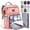 Light Pink_classic, variant on PILLANI Baby Diaper Bag Backpack - Large Bag for Boys & Girls, Waterproof Diaper Backpack - Travel Diaper Bags w/Changing Pad, Baby Registry Search & Shower Gifts - Essentials Must Haves Newborn Stuf