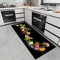 thumbnail image 3 of Alfombra de cocina duradera para la entrada del hogar, alfombrillas de cocina de alta gama para el suelo, impermeables, para el hogar, lavables, antideslizantes, alfombras grandes, 3 of 5